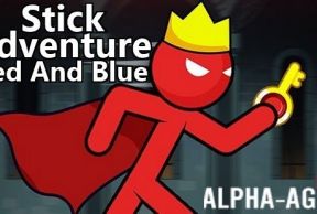 Stick Adventure: Red And Blue