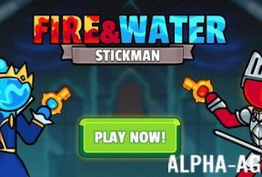 Fire And Water Stickman