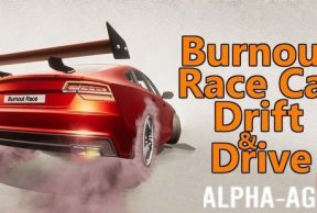 Burnout Race Car Drift & Drive