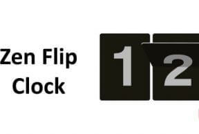 Zen Flip Clock
