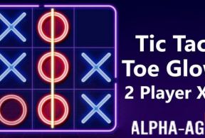 Tic Tac Toe Glow: 2 Player XO