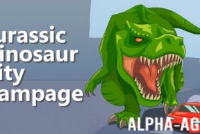 Jurassic Dinosaur City Rampage