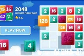 2048 : Animated Puzzle Game