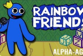 FNF: Roblox Rainbow Friends vs Blue