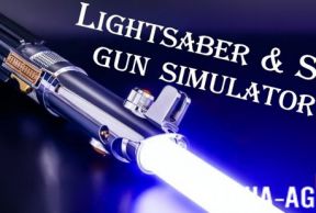 Lightsaber & Sci gun simulator