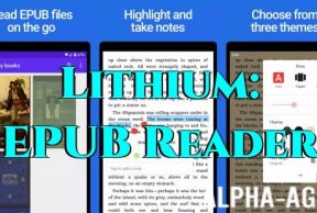 Lithium: EPUB Reader