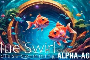 Blue Swirl: Endless Swimming
