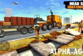 Road Construction Truck Games
