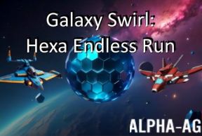 Galaxy Swirl: Hexa Endless Run