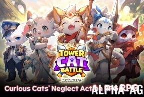 Tower Cat Battle: Idle Cat RPG