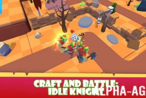 Craft and battle: idle knight