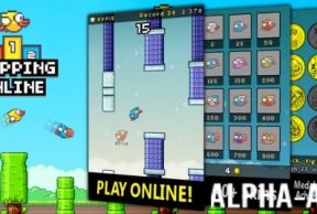 Flapping Together Online