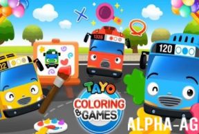 Tayo Coloring & Games - Kids
