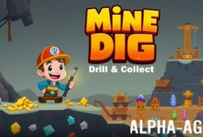 Idle Mine Dig: Drill & Collect