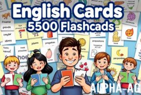 English Cards: 5500 Flashcards