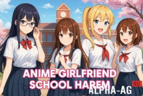 Anime Girlfriend School Harem