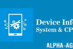 Device Info: System & CPU Info