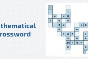 Math Cross - Crossword Puzzle