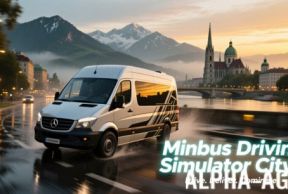 Minibus Driving Simulator City