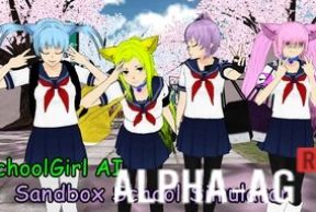 SchoolGirl AI 3D Anime Sandbox